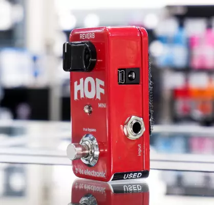 Store Special Product - TC Electronic - Hall of Fame Mini Reverb Pedal